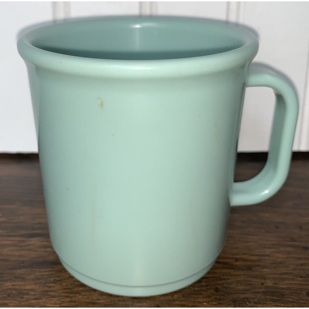 Mugs Rubbermaid Aqua Turquoise 3.5” X 3.5” X‎ 4.5”